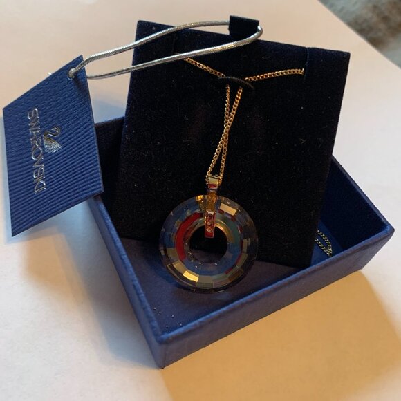 ✨ Beautiful Rare Vintage Swarovski Loop Pendent ✨ - Picture 8 of 16